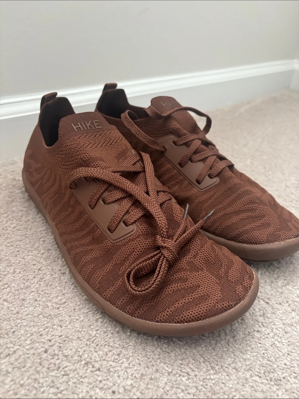 Hike Footwear Barefoot Sneakers Women's 10.5 Men's 8.5 Brown Comfort Max Animal - Picture 2 of 5